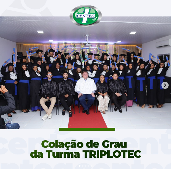 Colação de Grau do TRIPLOTEC